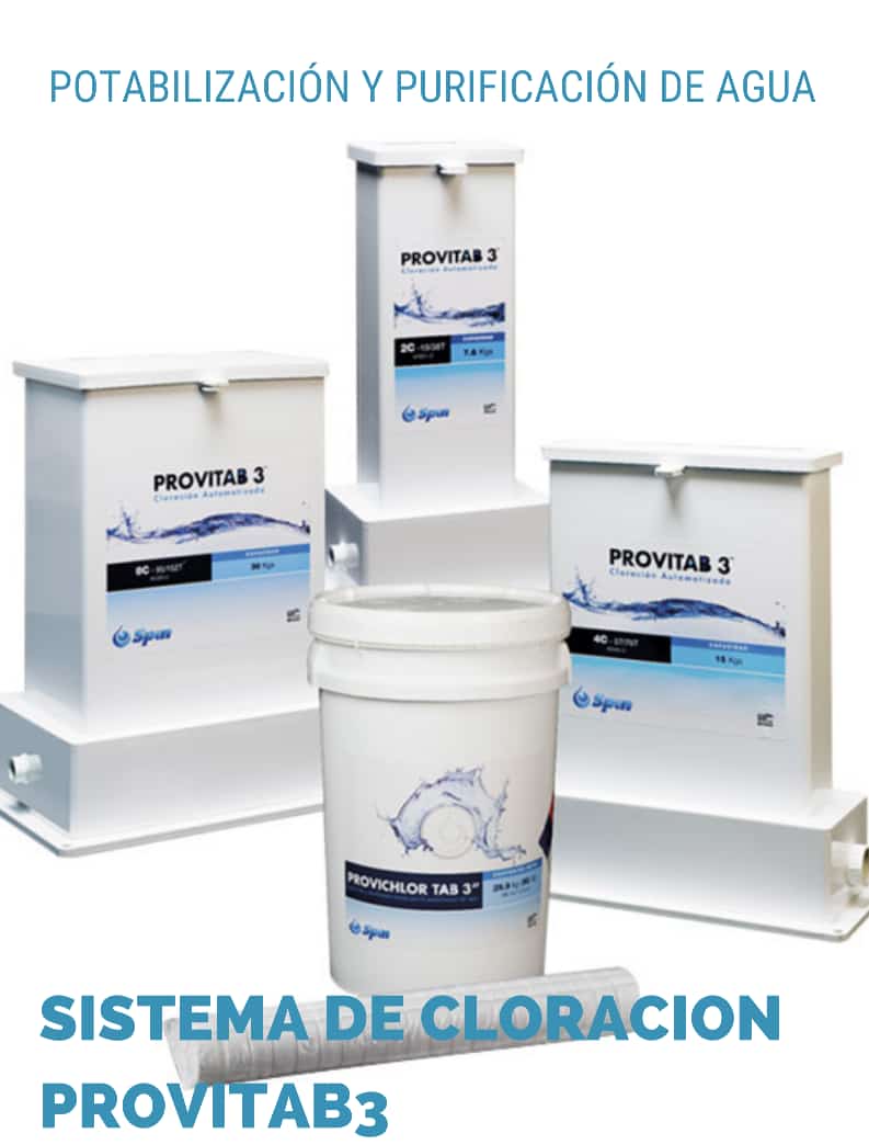 Equipo clorador Provitab 3